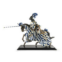 Medieval Knight Sculpture. Limited Edition, small
