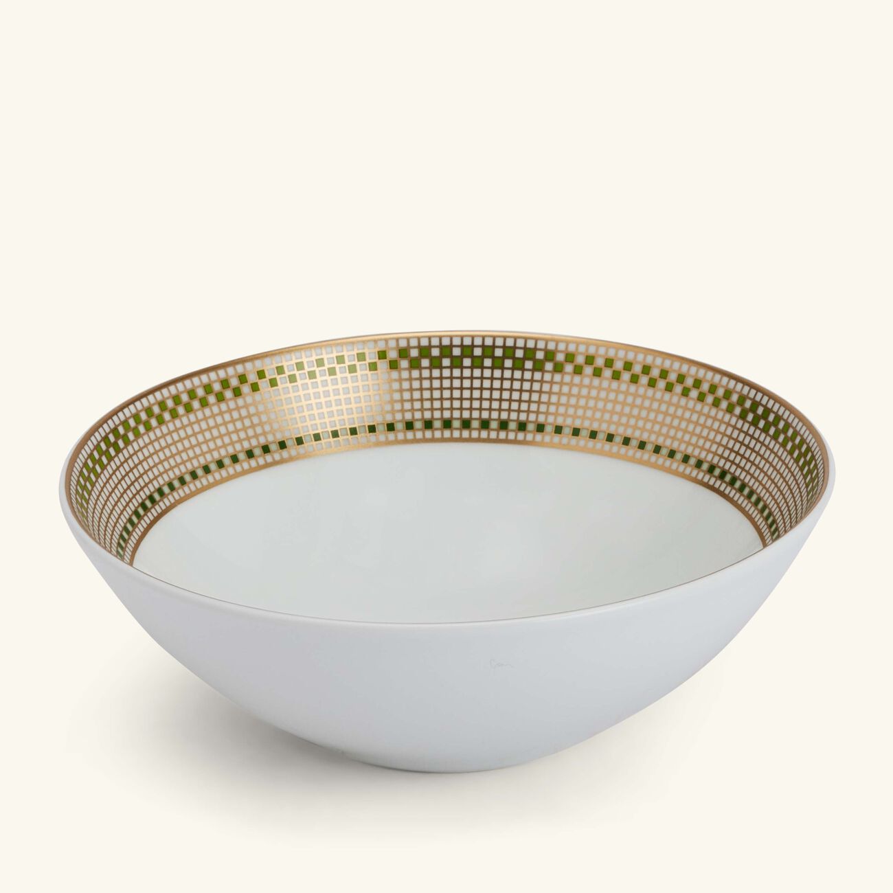 Augusta Bowl Round Green 16cm bernardaud augusta bowl round green 16cm