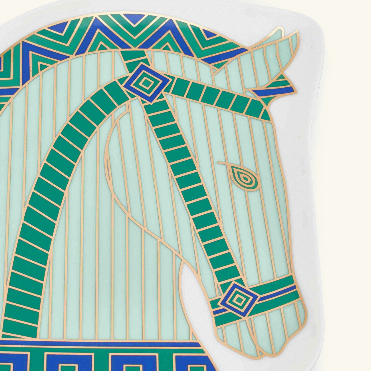 Luxembourg Horse Trinket Tray Small jonathan adler luxembourg horse trinket tray small