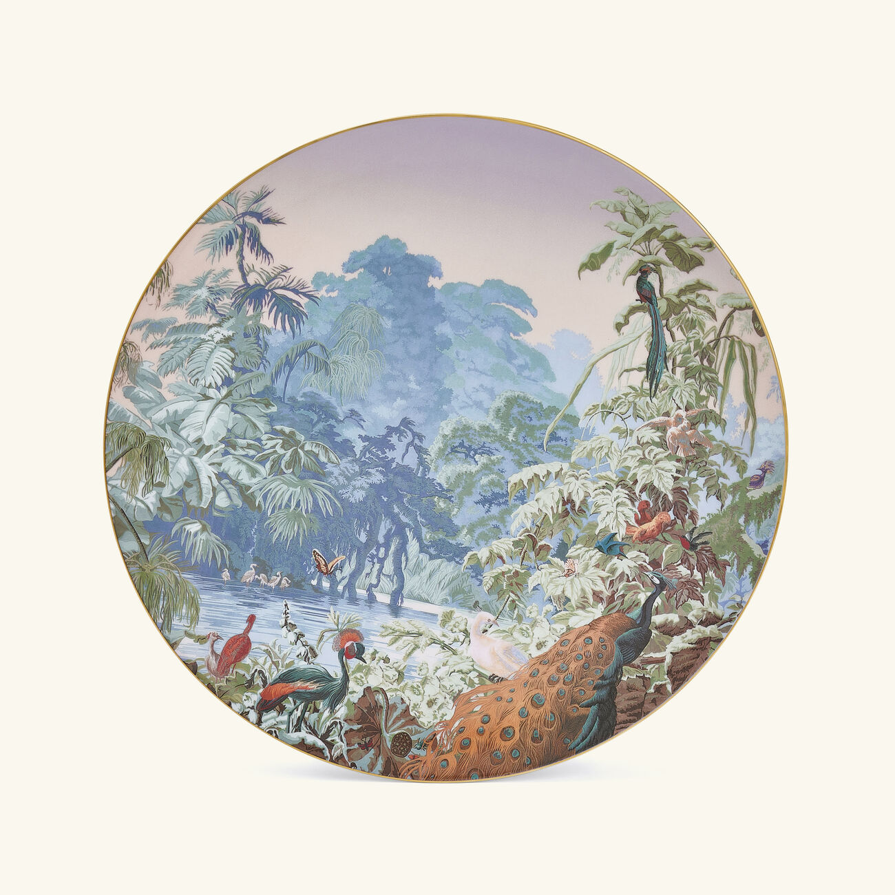 haviland le br sil underplate round 32cm