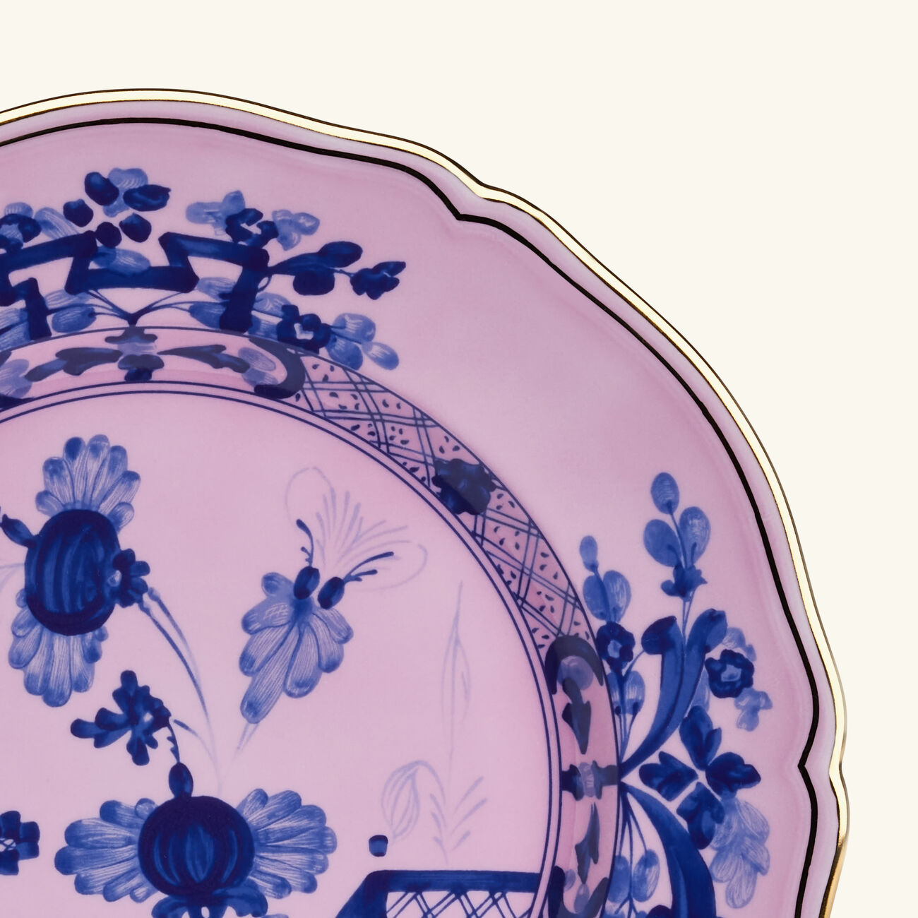 Oriente Italiano Charger Plate Round Pink 31cm ginori 1735 oriente italiano charger plate round pink 31cm