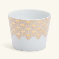 silsal tamrah by razan alazzouni vase v shaped mini gold