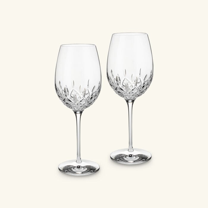 Lismore Wine Glasses Clear Set Of 2 waterford lismore wine glasses clear set of 2
