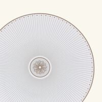 christofle malmaison imp riale dessert plate round white 38cm