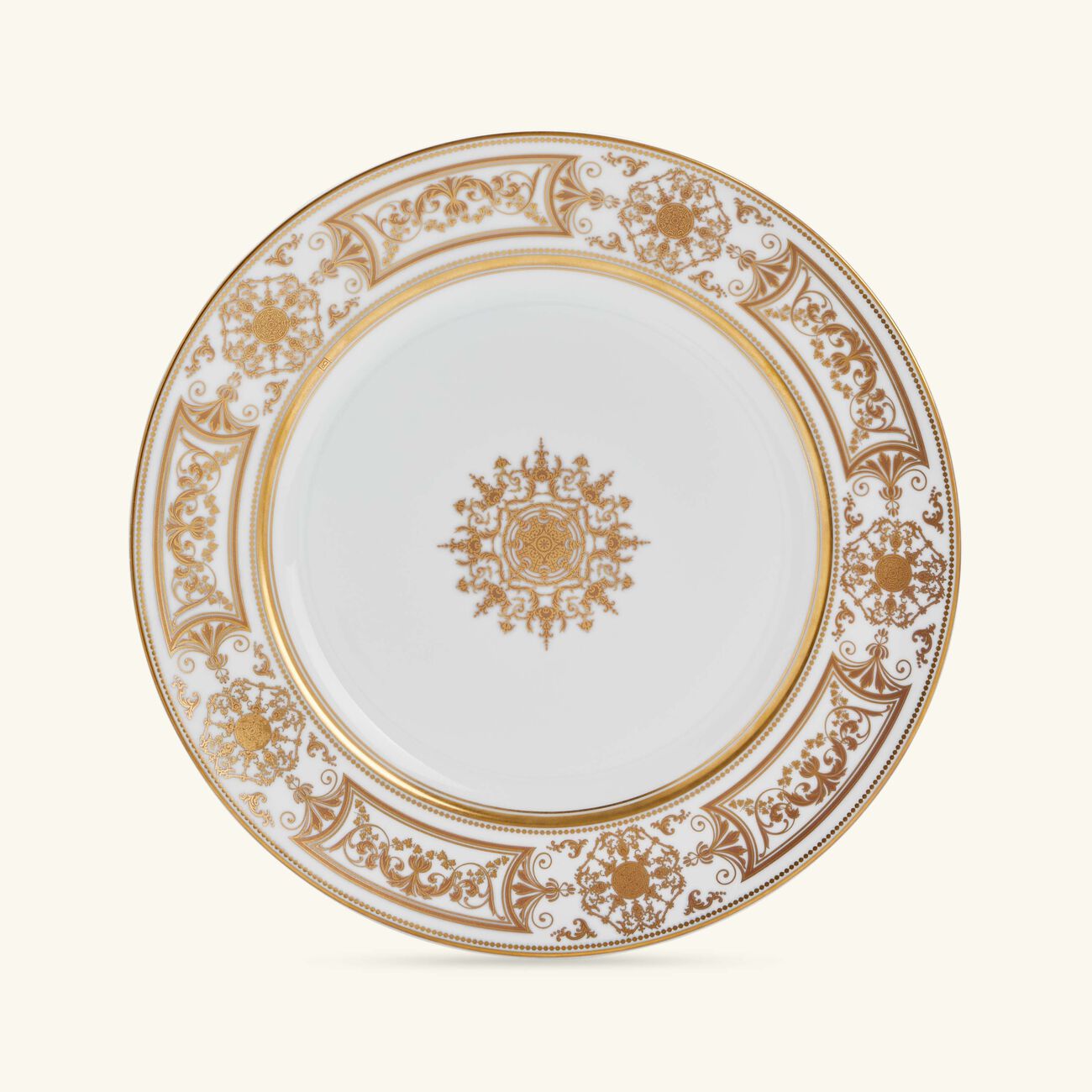 Aux Rois Dinner Plate Round Gold 26cm bernardaud aux rois dinner plate round gold 26cm