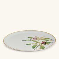 Jardin Indien Serving Platter Round Green 32cm bernardaud jardin indien serving platter round green 32cm