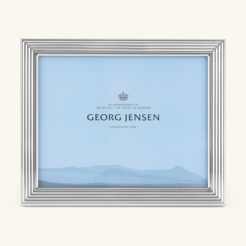 جورج جنسن إطار الصور بيرنادوت فضي كبير
