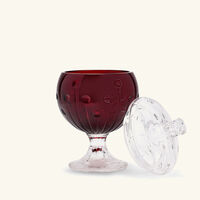 mario cioni   c baba footed candy box red