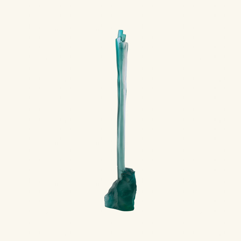 daum seuls au monde sculpture large blue