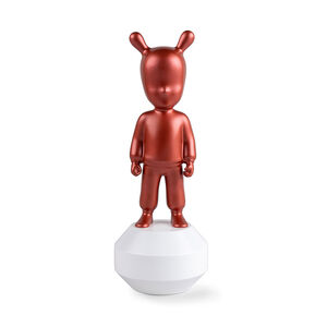 The Metallic Red Guest Figurine, medium
