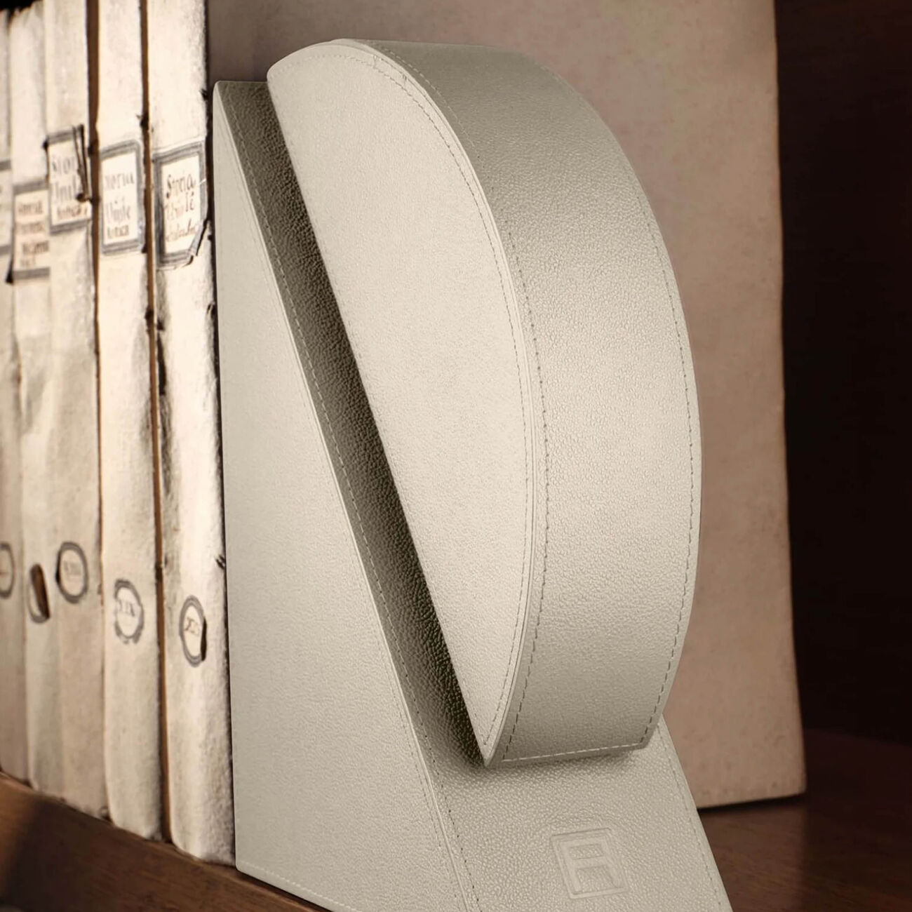 Stone Right Cubist Bookend assouline stone right cubist bookend