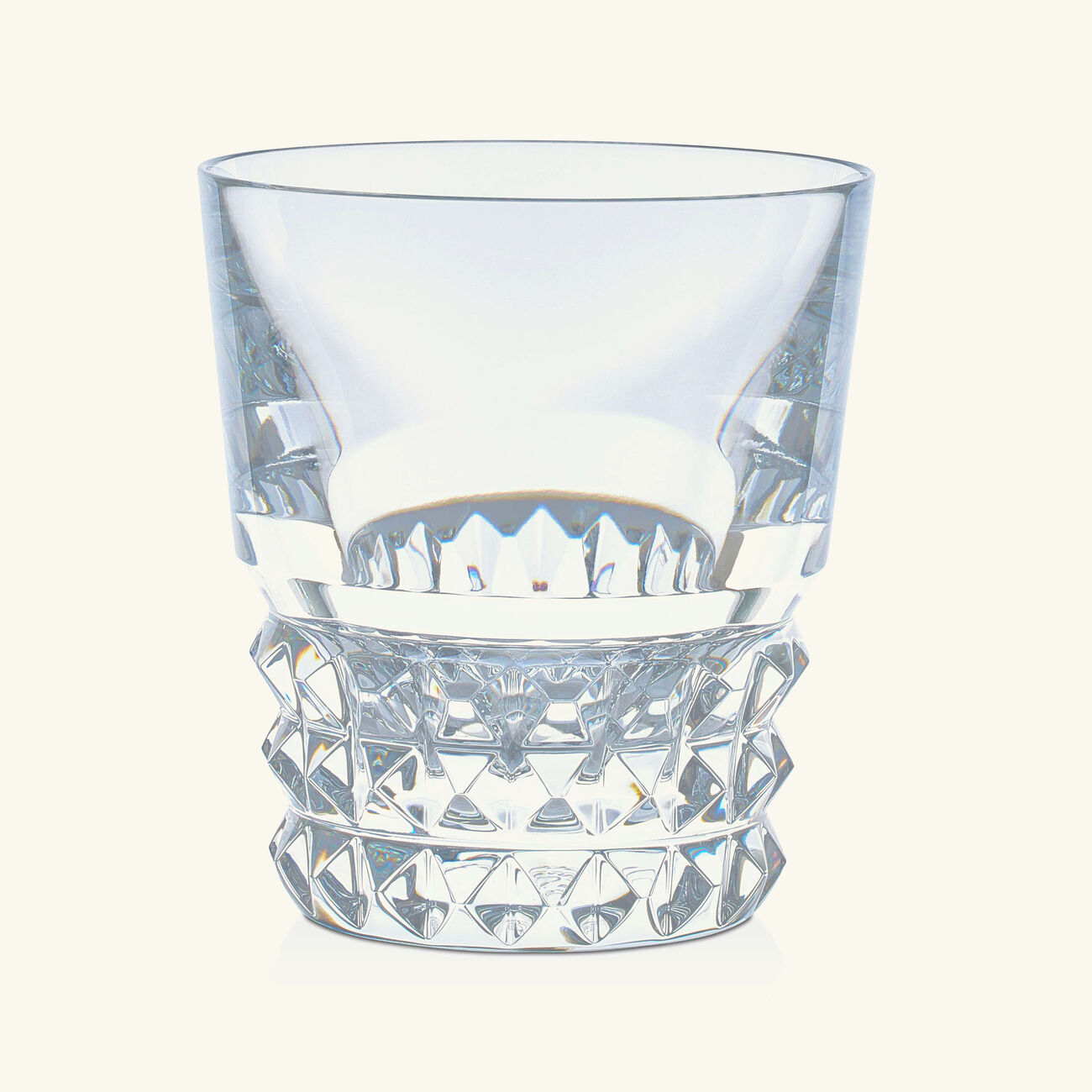 baccarat louxor drinking glass   bar set clear