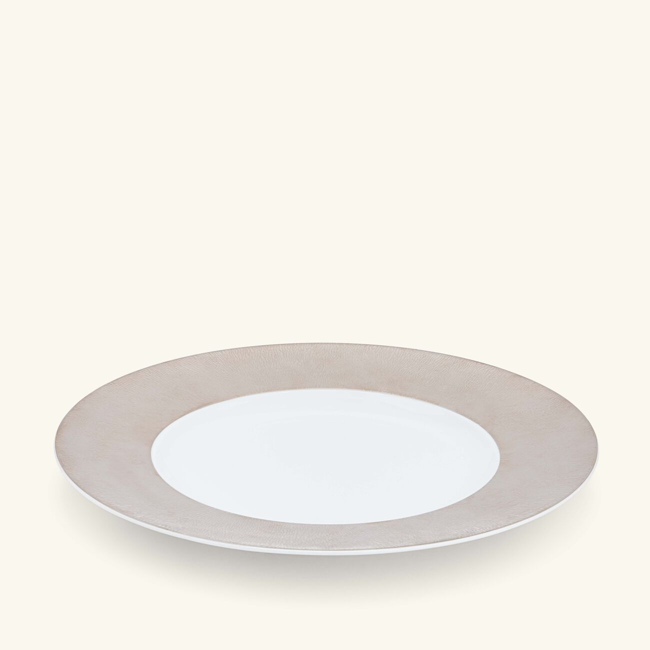 Dune Service Plate Round Silver 31cm bernardaud dune service plate round silver 31cm