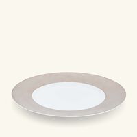 Dune Service Plate Round Silver 31cm bernardaud dune service plate round silver 31cm