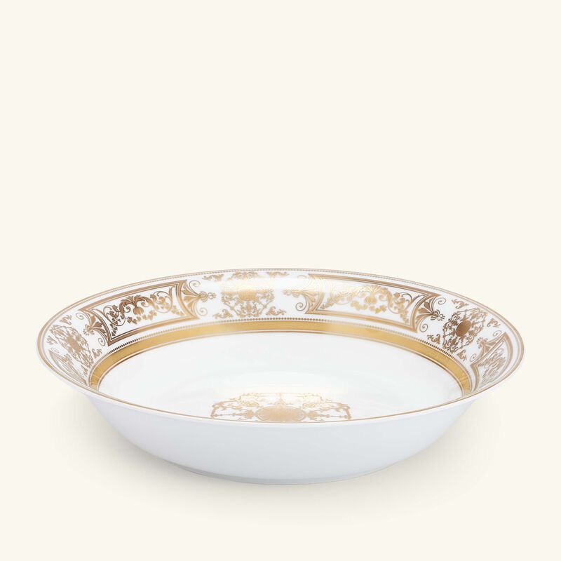 Aux Rois Salad Plate Round Gold 24cm bernardaud aux rois salad plate round gold 24cm
