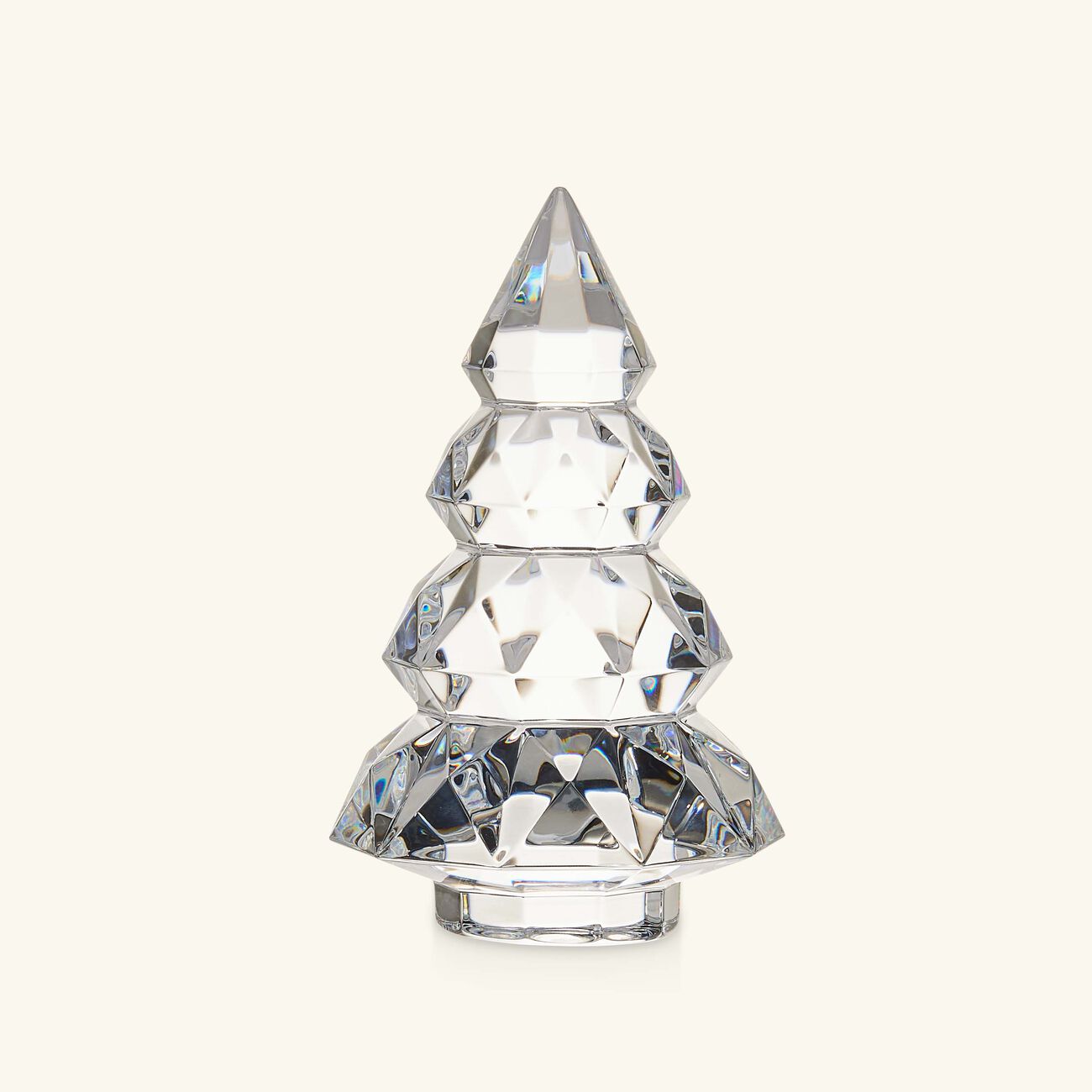 baccarat no l louxor tree ornament mini clear