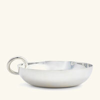 christofle vertigo serving bowl silver plated 17cm