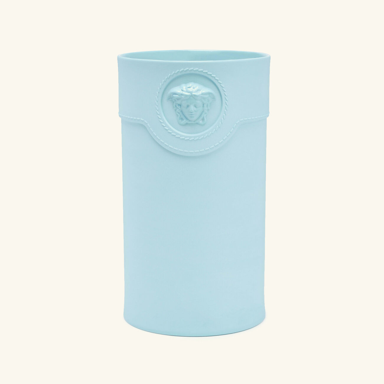 La Medusa Vase Mini Blue versace la medusa vase mini blue