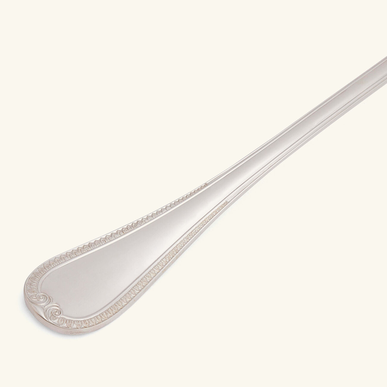 christofle malmaison soup ladle silver plated