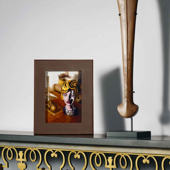 Heritage Picture Frame Brown assouline heritage picture frame brown