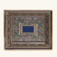Cachemire Trinket Tray Rectangular Small Blue etro cachemire trinket tray rectangular small blue