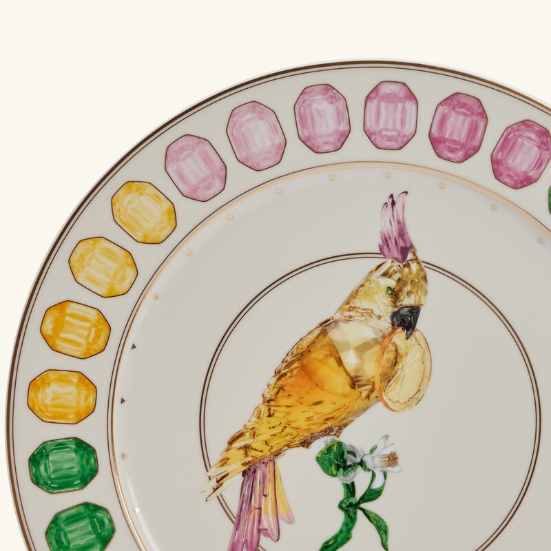 rosenthal idyllia service plate round cockatoo 33 cm