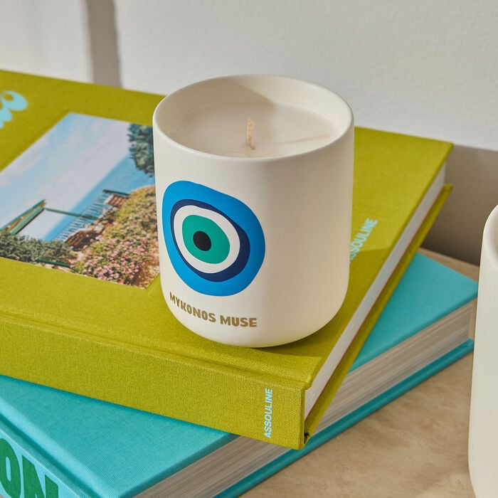Mykonos Muse Candle assouline mykonos muse candle