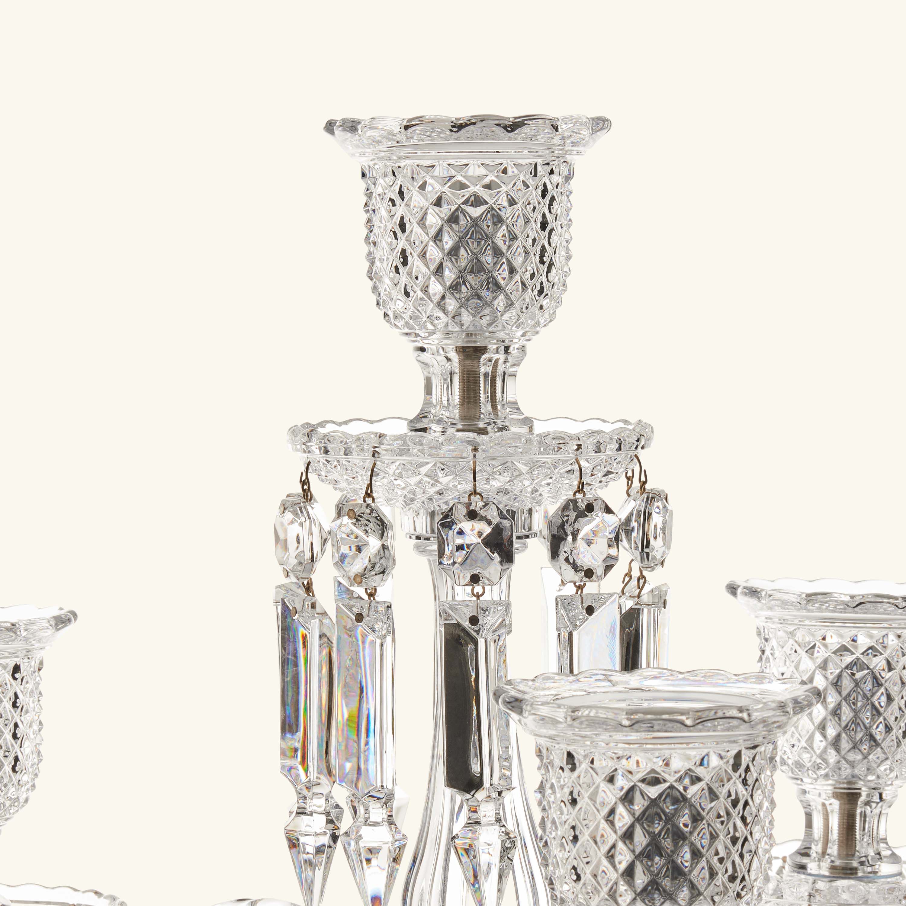 Baccarat Zénith Candelabra Clear | Tanagra UAE