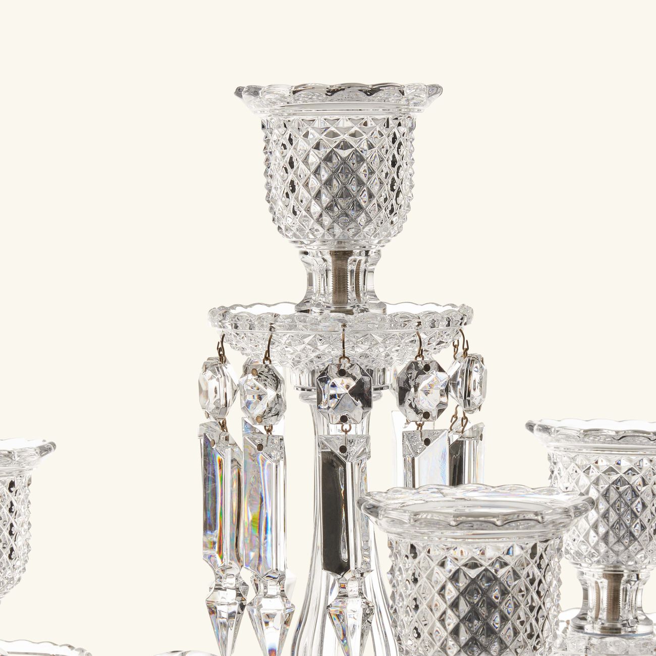 baccarat z nith candelabra clear