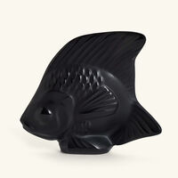 Fish Figurine Mini Black lalique fish figurine mini black