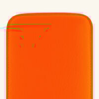 st dupont fluo 3 cigar case leather case neon orange