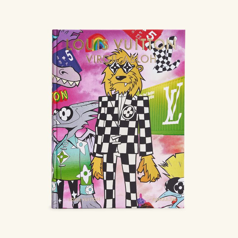 Louis Vuitton Virgil Abloh - Classic Cartoon Cover Book 33x24cm assouline louis vuitton virgil abloh classic cartoon cover book 33x24cm