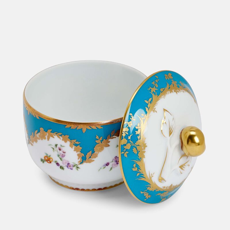 Siecle Sugar Bowl Blue bernardaud siecle sugar bowl blue