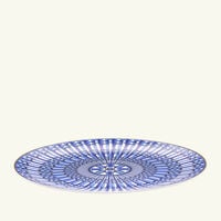 Arcadia Show Plate Round Blue 31cm baccarat arcadia show plate round blue 31cm