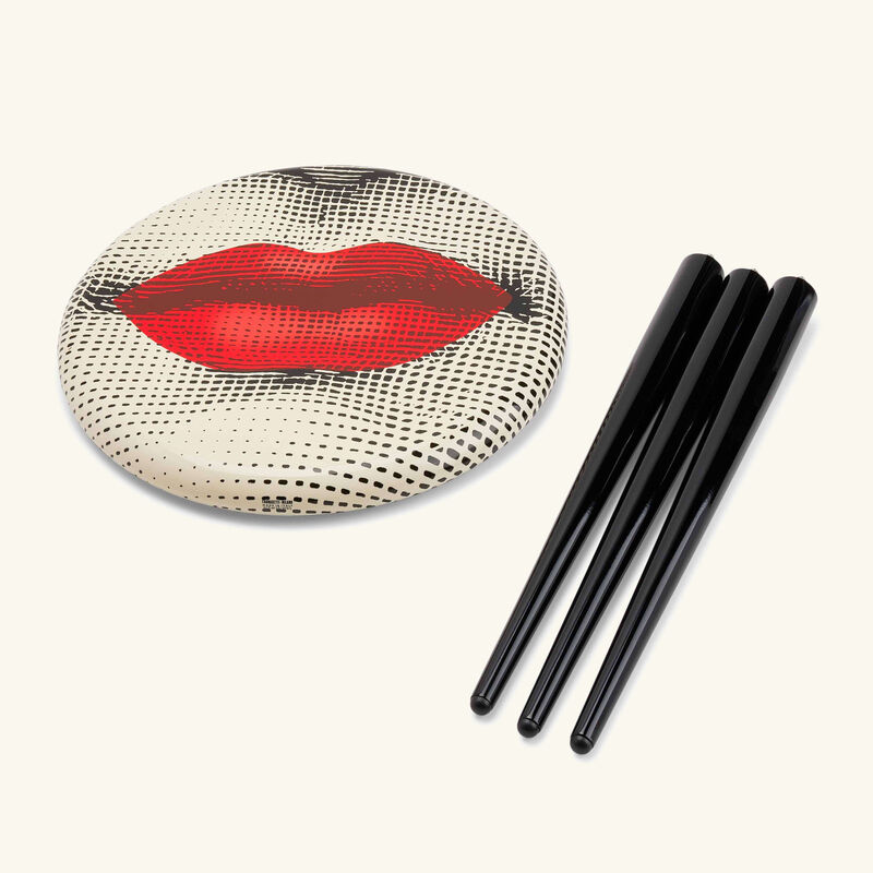 Bocca Stool Red fornasetti bocca stool red