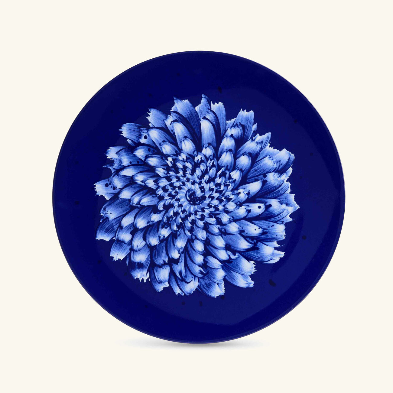 bernardaud in bloom service plate round blue 31cm