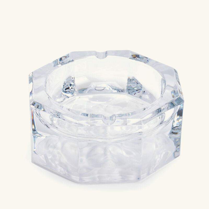 Medusa Lumiere Ashtray Octagonal Small Clear versace medusa lumiere ashtray octagonal small clear
