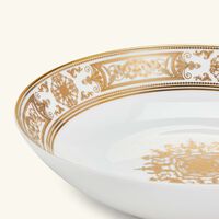 bernardaud aux rois soup bowl round gold 19cm