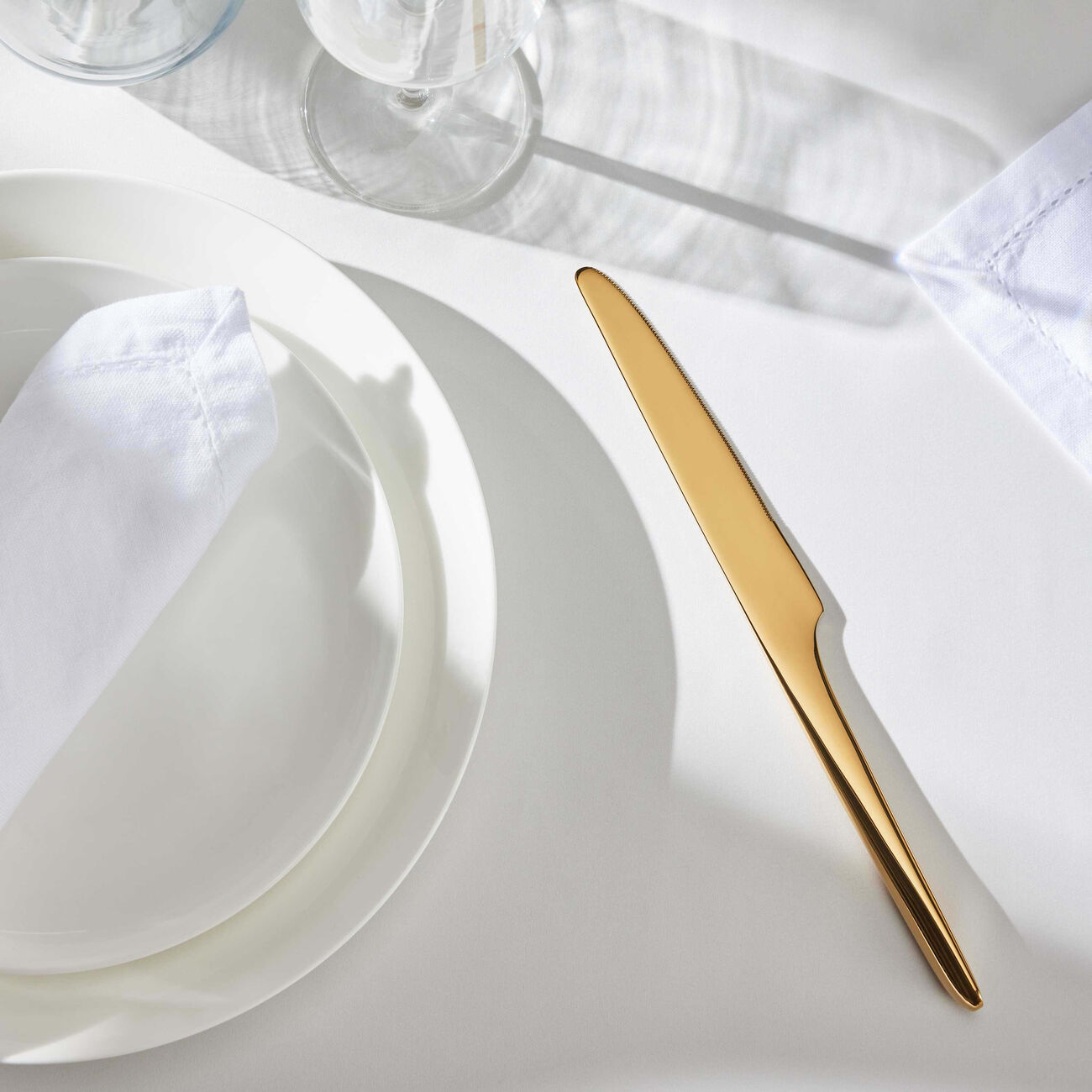 christofle l  ame de table knife gold