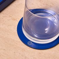 Octogone Coasters Blue Set of 4 baccarat octogone coasters blue set of 4