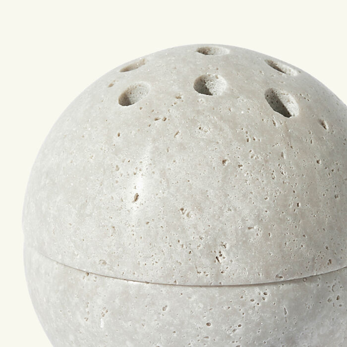 Grey Stone Incense Burner light of sakina grey stone incense burner
