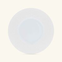 bernardaud ecume bread   butter plate round white 16cm