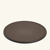 Tao Coasters Holder Round Brown with 6 Coasters giobagnara tao coasters holder round brown with 6 coasters