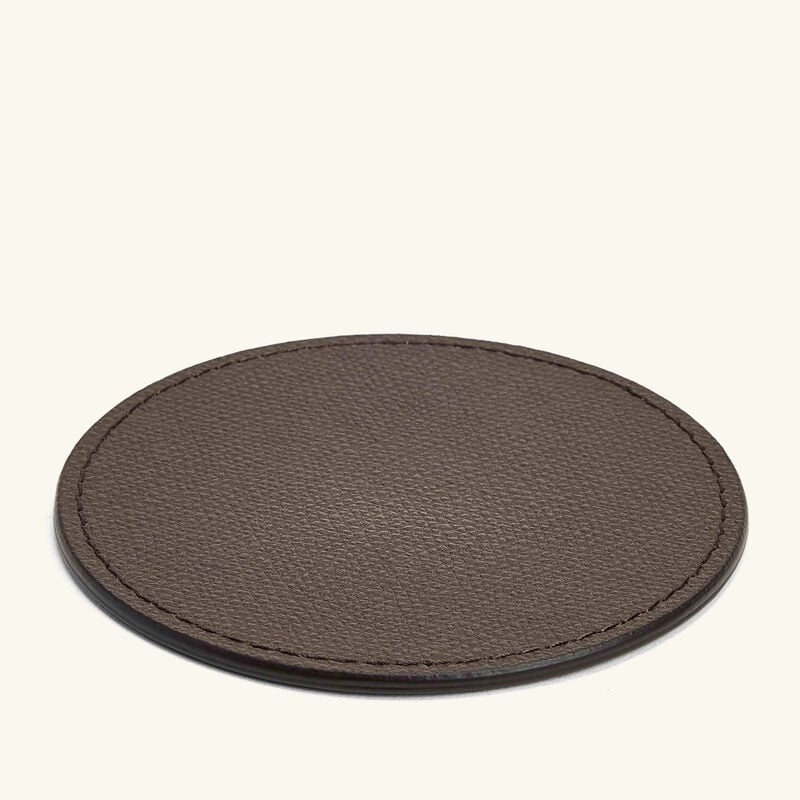 Tao Coasters Holder Round Brown with 6 Coasters giobagnara tao coasters holder round brown with 6 coasters
