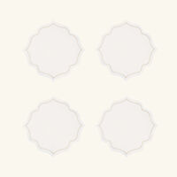 كاترين دينوال طقم أرابيسك المؤلف من 6 مفارش للأطباق باللون الذهبي