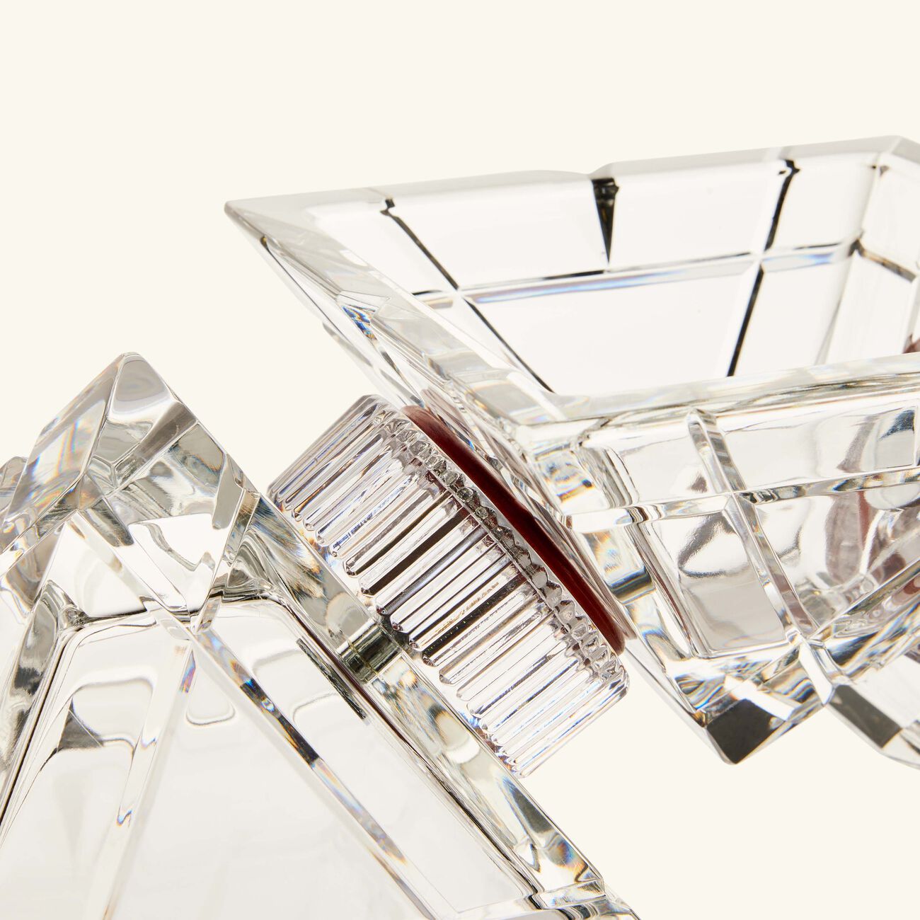 Crystal Pyramidion Centerpiece Small Clear mario cioni c crystal pyramidion centerpiece small clear