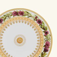 bernardaud botanique salad plate round gold 21cm