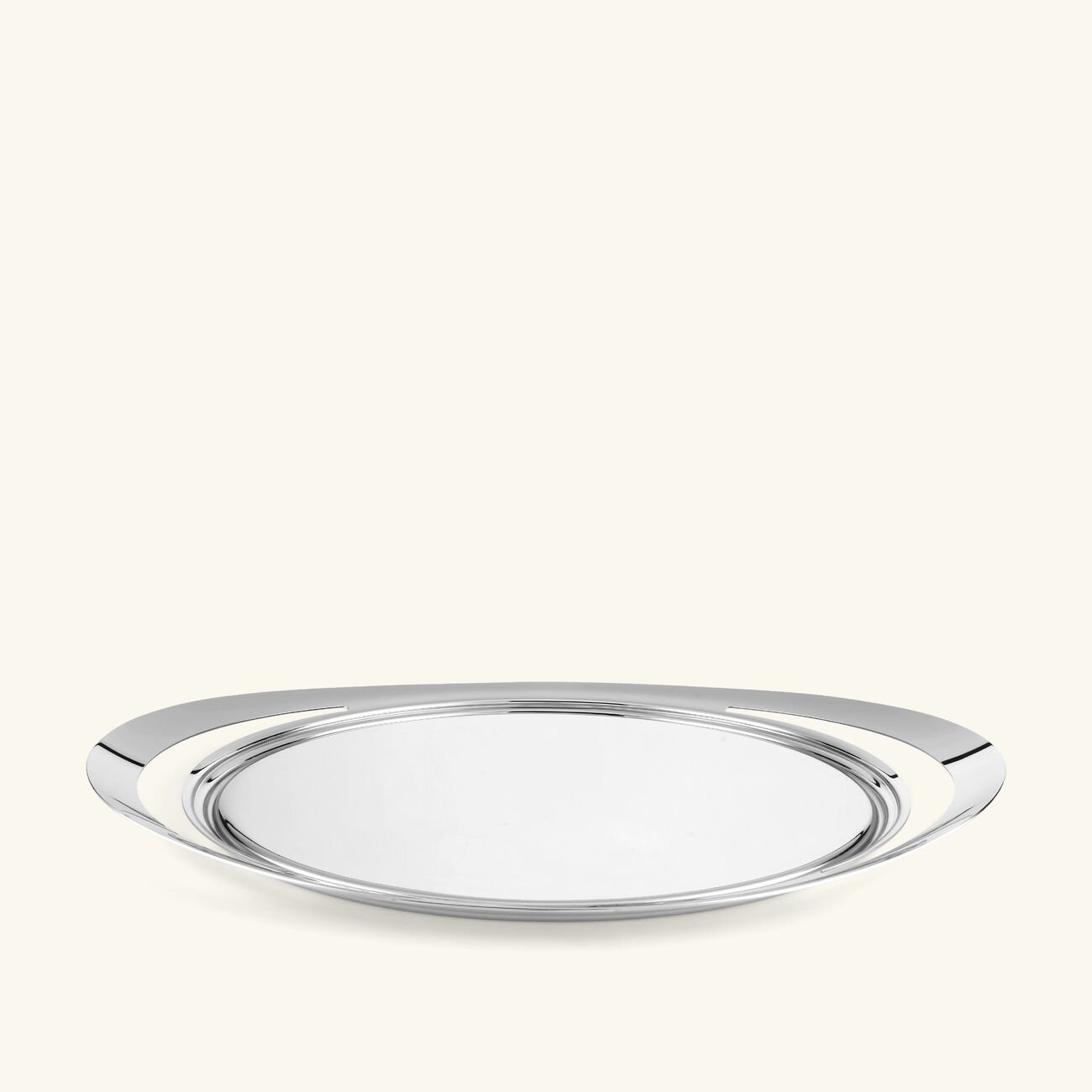 georg jensen cobra serving tray oval clear