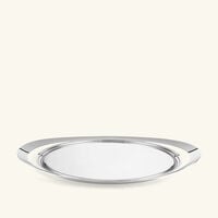 georg jensen cobra serving tray oval clear