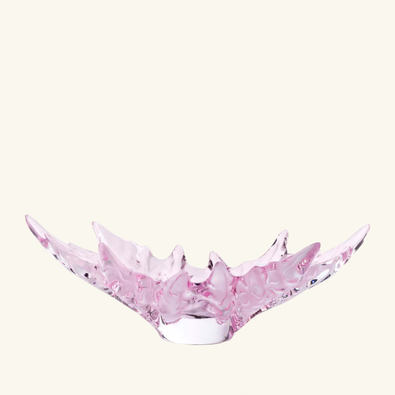 لاليك قطعة ديكور شانزليزيه صغيرة باللون الوردي